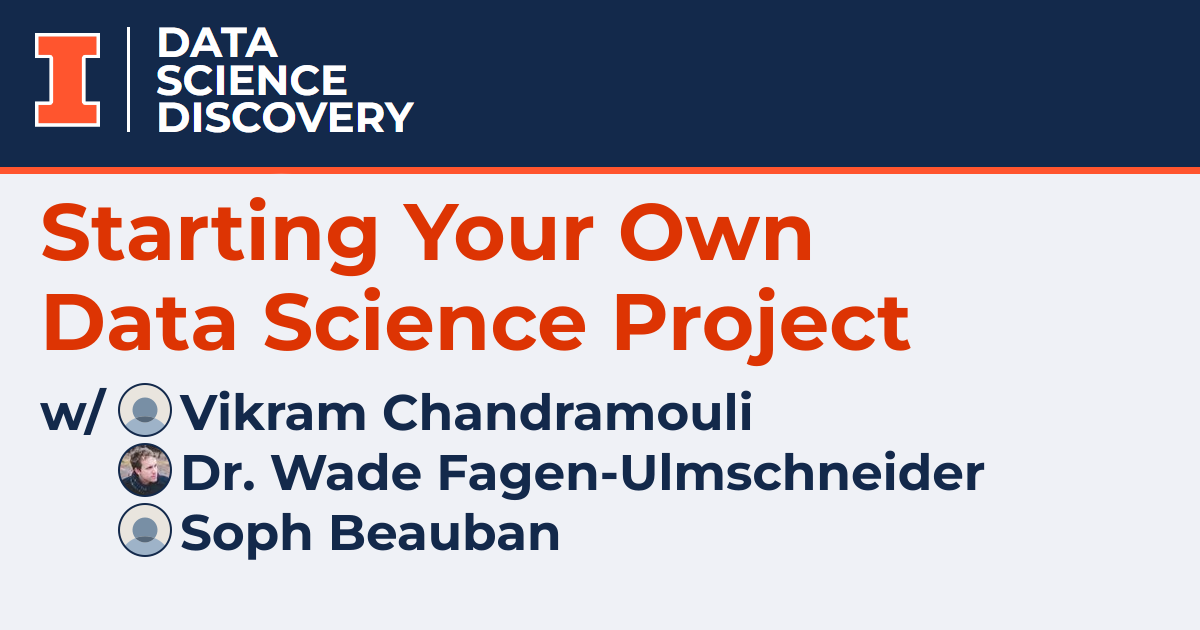 Starting Your Own Data Science Project - Data Science Discovery