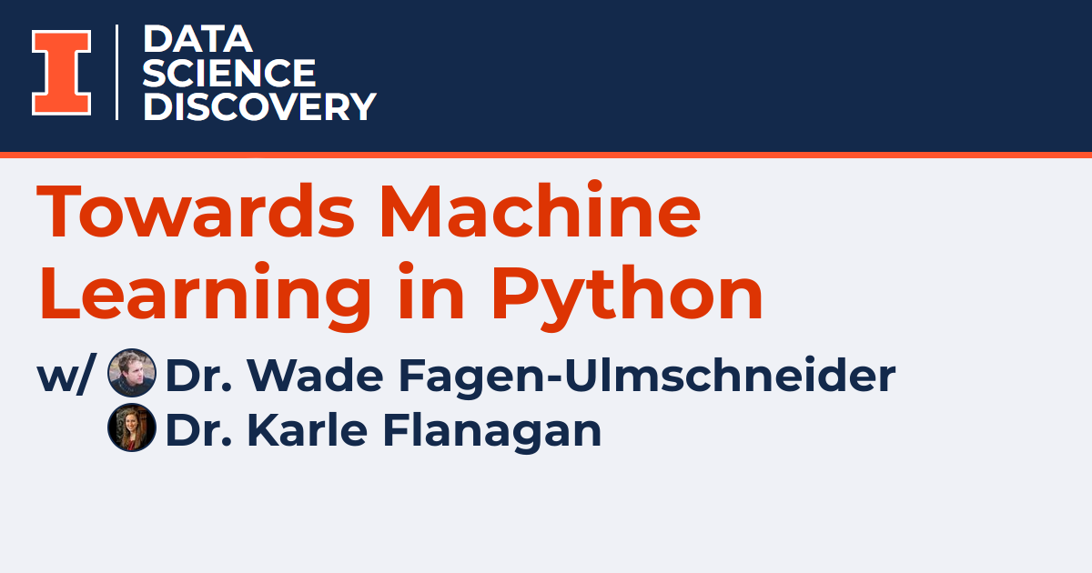 Towards Machine Learning in Python - Data Science Discovery