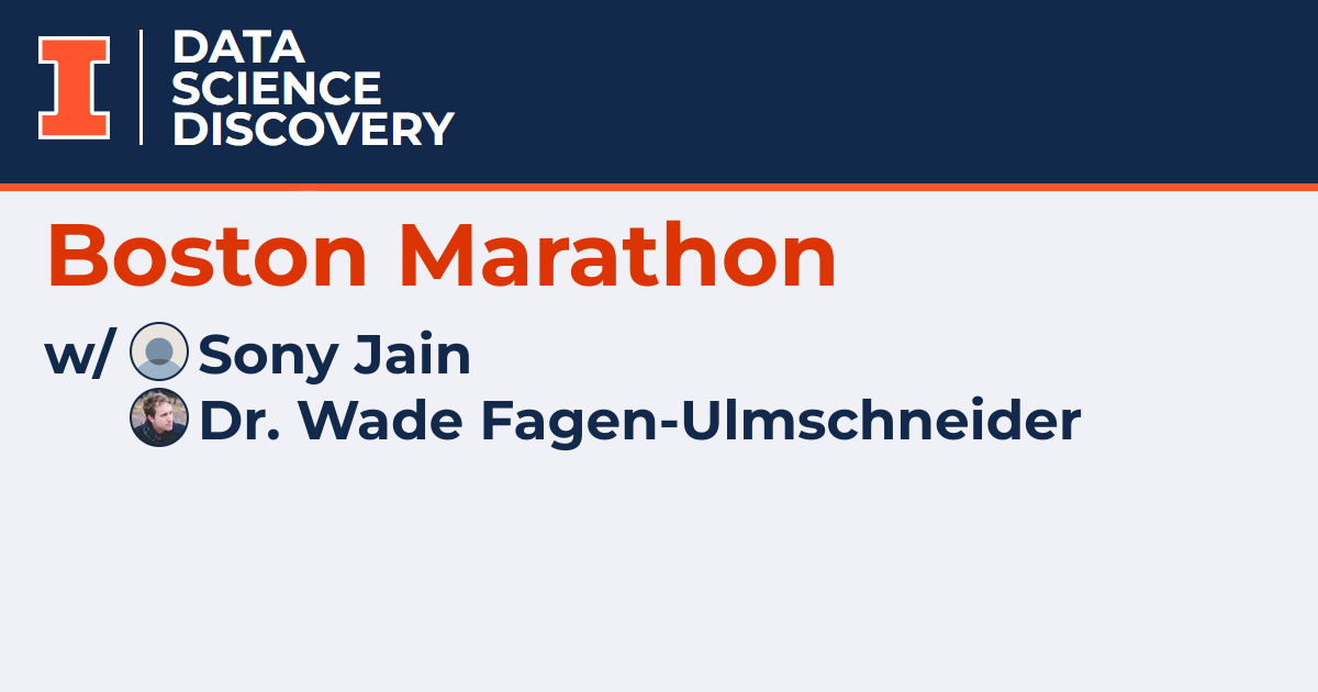 Boston Marathon - Data Science Discovery